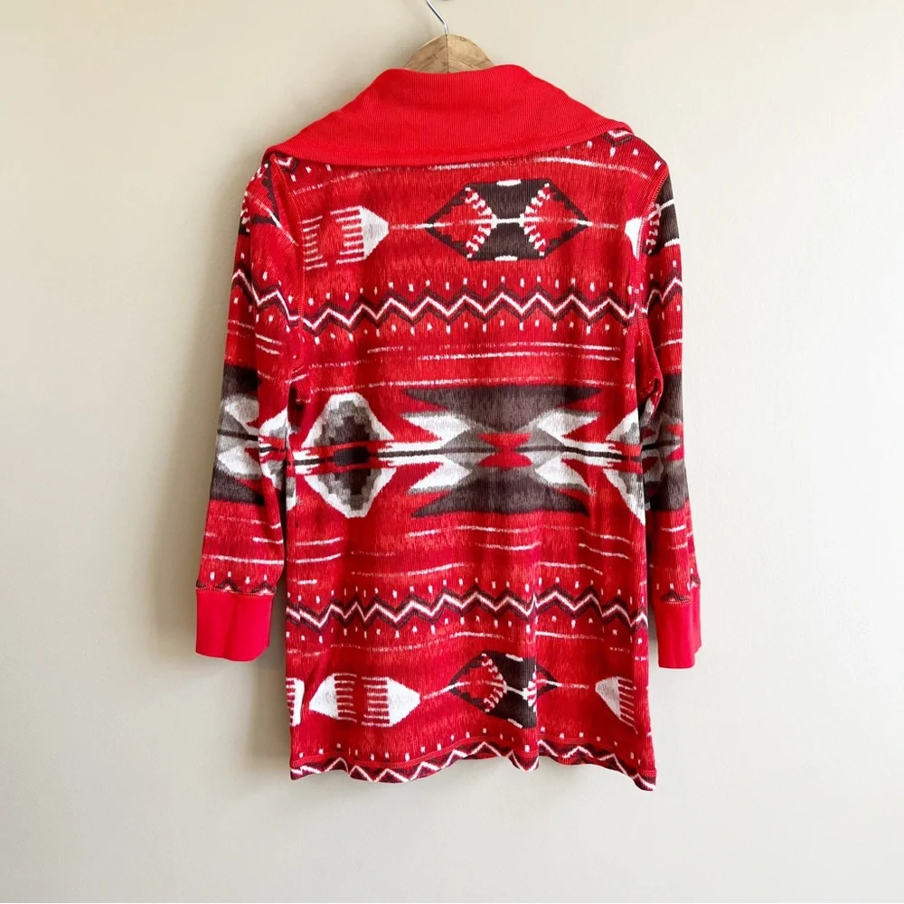 New LAUREN RALPH LAUREN southwest Aztec pullover 1/4 zip size XL MSRP $70 - Picture 5 of 6